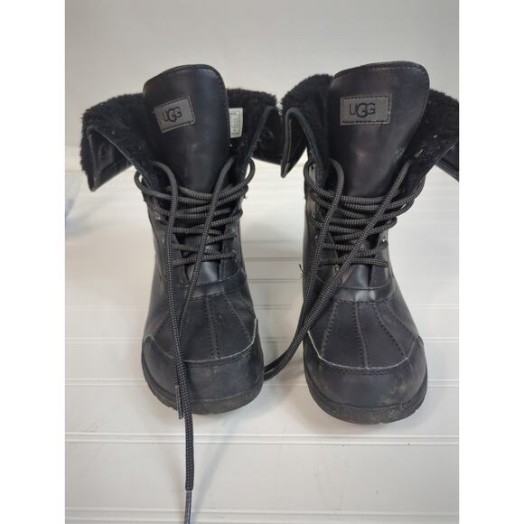UGG Butte ll CWR Black Waterproof Snow Boot 5 - Picture 2 of 9